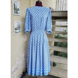 Vintage 70s seashell dress